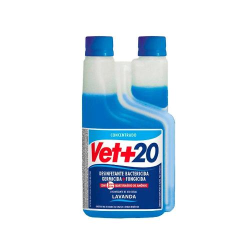 Desinfetante Vet+20 Bactericida de Lavanda - 1 Litro