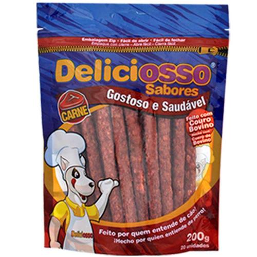 Deliciosso Osso Palito Médio Carne - 200 g