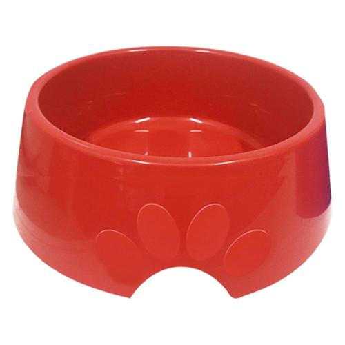 Comedouro Furacão Pet Pop Plástico Vermelho - 600 mL
