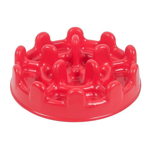 Comedouro Interativo Pet Games Mini Lento PetFit Vermelho - Tam. Único
