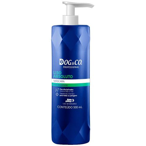 Máscara Mundo Animal Dog & Co Professional Liso Absoluto para Cães - 500 mL