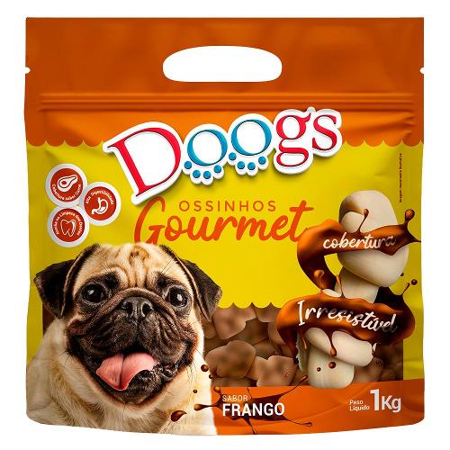 Osso Doogs Gourmet Médio Frango para Cães - 1 Kg