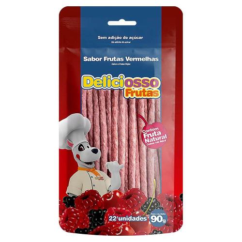 Ossinho XisDog Deliciosso Frutas Vermelhas - 90 g