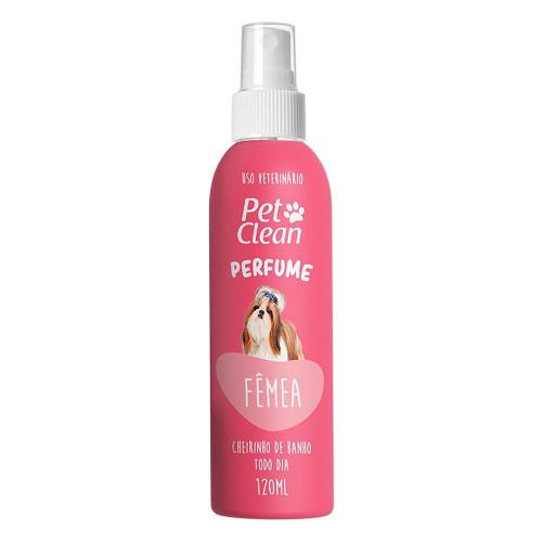 Perfume Pet Clean Fêmea para Cães e Gatos - 120 mL