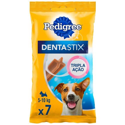 Petisco Pedigree Dentastix para Cães Adultos Porte Pequeno Sabor Carne - 7 Unidades