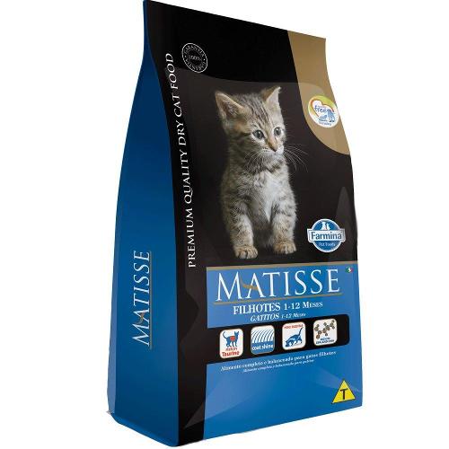 Ração Farmina Matisse Gatos Filhotes 1 a 12 Meses Ida- 800 g