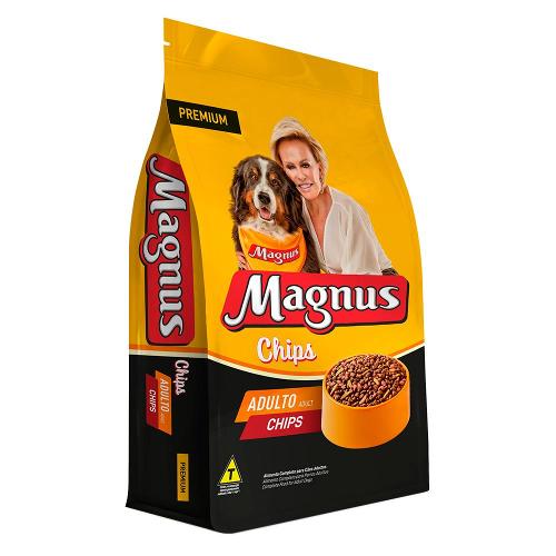 Ração Magnus Chips para Cães Adultos - 15 Kg