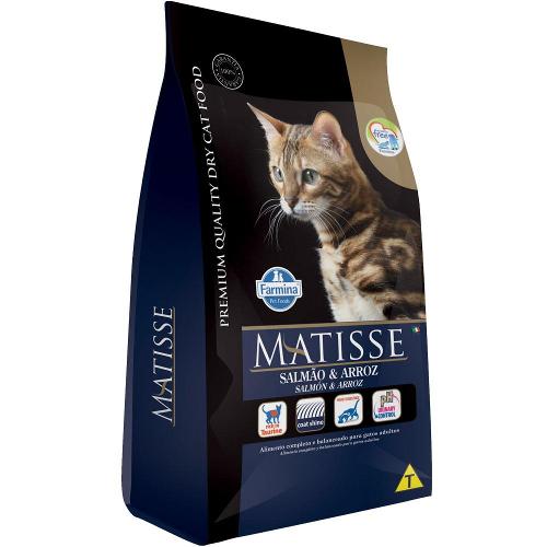 Ração Farmina Matisse Salmão e Arroz Gatos Adultos - 2 Kg