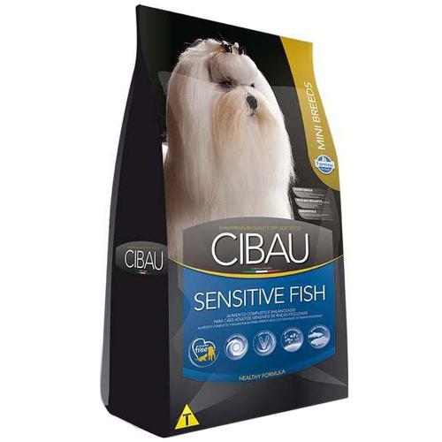 Ração Cibau Sensitive Fish Cães Adultos Raças Pequenas- 3 Kg
