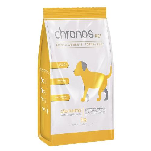 Ração Chronos Pet para Cães Filhotes - 3 Kg