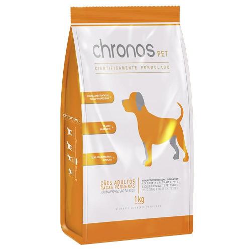 Ração Chronos Pet para Cães Adultos Raças Pequenas - 1 Kg