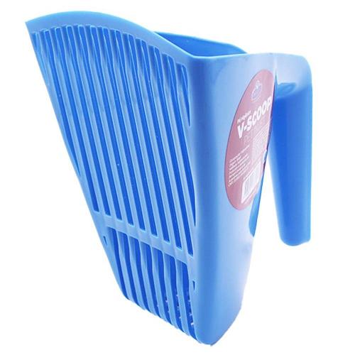 Pá Higiênica Pet Injet V Scoop Furba Azul - Tam. Único
