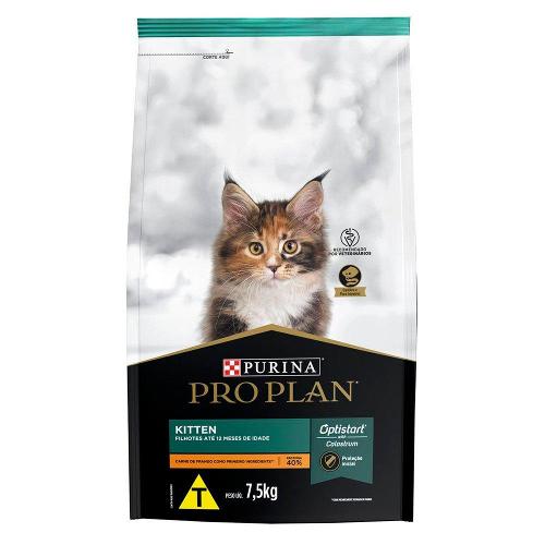 Ração Purina Pro Plan Frango Gatos Filhotes - 7,5 Kg