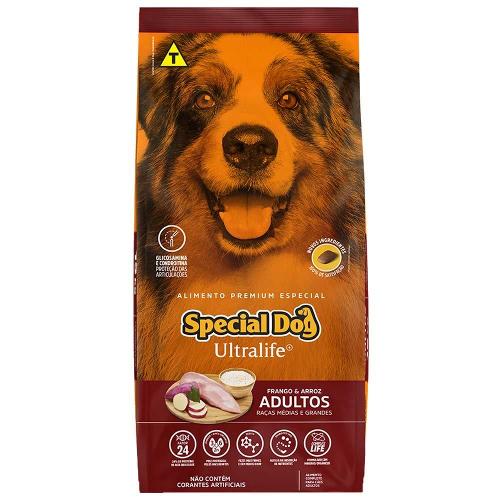 Ração Special Dog Ultralife para Cães Adultos de Raças Médias e Grandes - 15 Kg