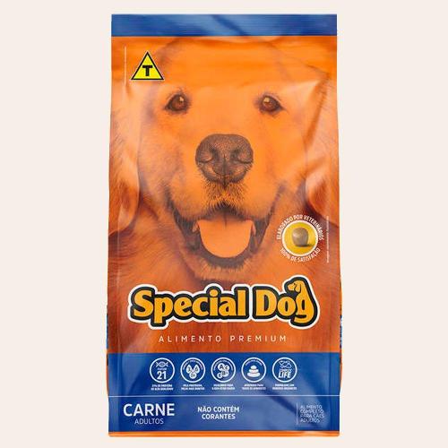 Ração Special Dog Premium Carne para Cães Adultos - 15 Kg