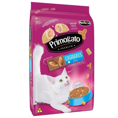 Ração Primogato Original Frango Gatos Castrados - 10,1 Kg
