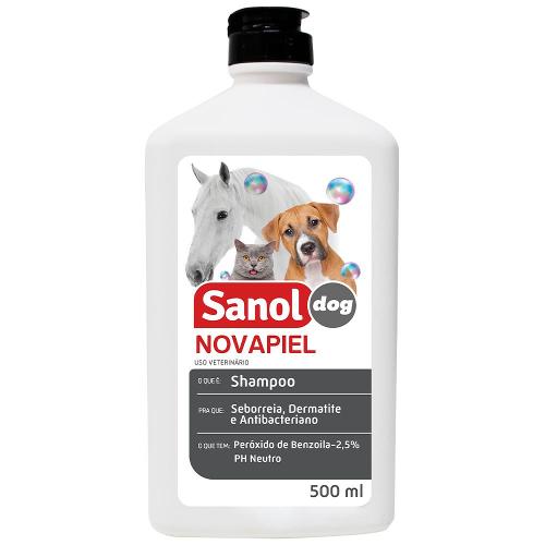Shampoo Novapiel Sanol Dog - 500 mL