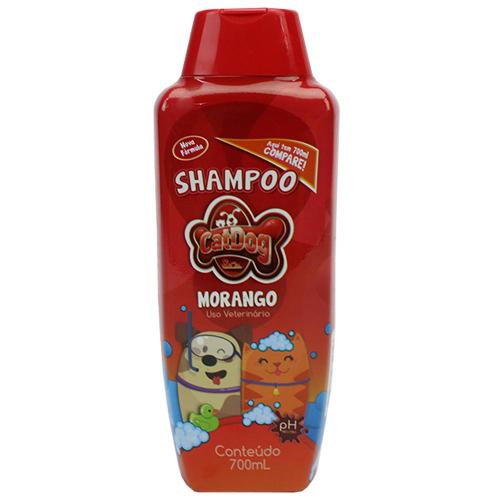 Shampoo Morango CatDog & Cia para Cães e Gatos - 700 mL