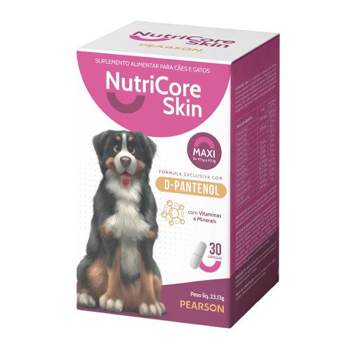 Suplemento Alimentar NutriCore Skin Maxi - 30 Cápsulas