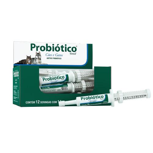 Suplemento Vetnil Probiótico para Cães e Gatos - 14gr