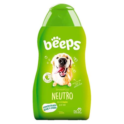 Shampoo Pet Society Beeps Neutro - 500 mL