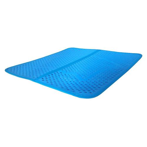 Tapete Sanitário São Benedito Pet Coletor de Areia TapeCats Azul para Gatos Pequeno Porte