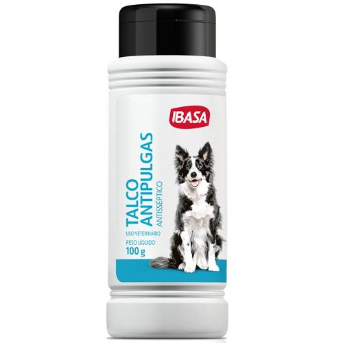 Talco Anti Pulgas Ibasa para Cães - 100 g
