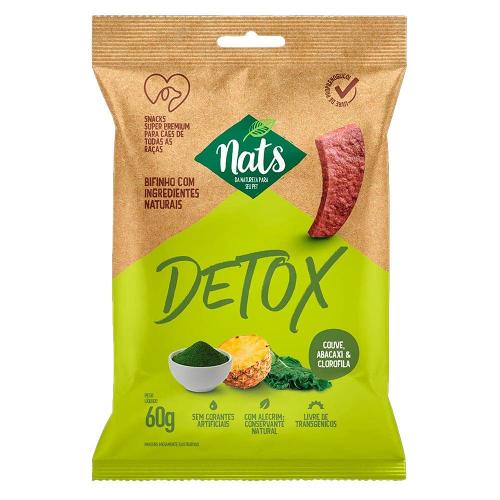 Bifinho Nats NatDetox para Cães Sabor Carne - 60g