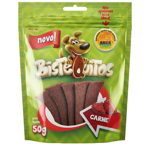 Bifinho Petitos Bistequitos para Cães Adultos Sabor Carne - 50g