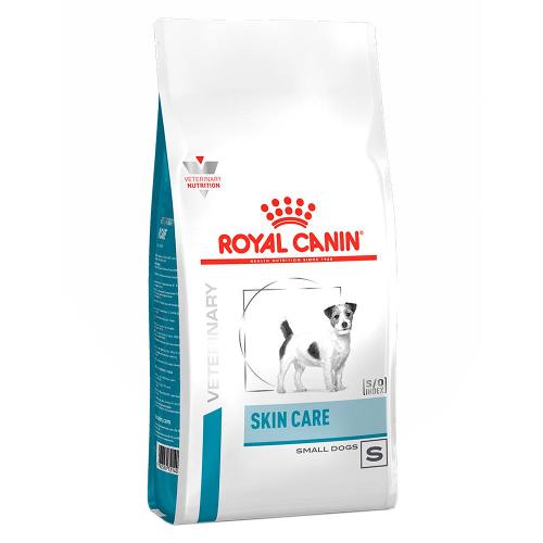 Ração Royal Canin Veterinary Nutrition Skin Care Adult Small Dog para Cães com Doenças de Pele