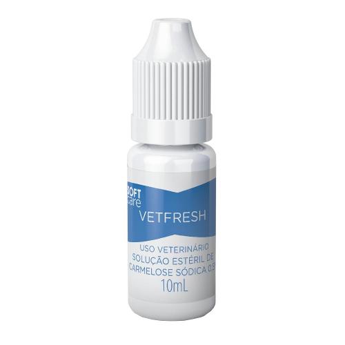 Solução Oftalmológica Soft Care Vetfresh - 10 mL
