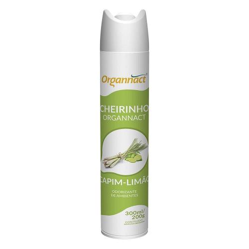 Aromatizador Organnact Cheirinho Capim-Limao - 300 mL
