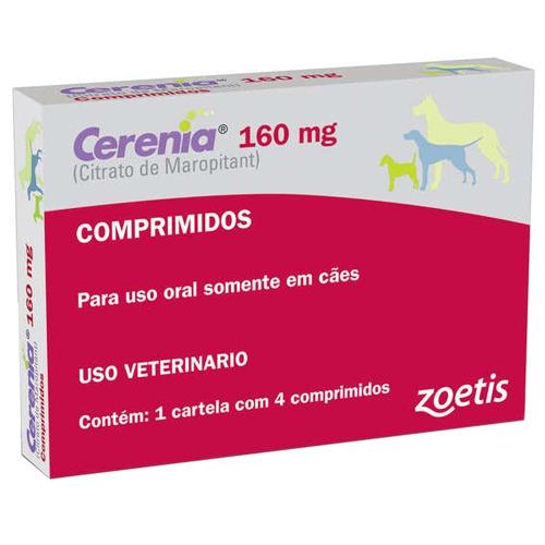 Antiemético Zoetis Cerenia de 4 Comprimidos - 160 mg