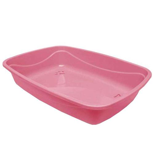 Bandeja Higiênica Pet Injet Luxo Patas Sanicats - Rosa