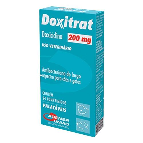 Antibacteriano Agener União Doxitrat 24 comprimidos - 200 mg