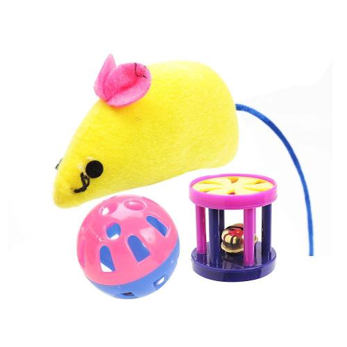 Brinquedo Chalesco Ratinho Bolinha, Sininho - Cores Variadas