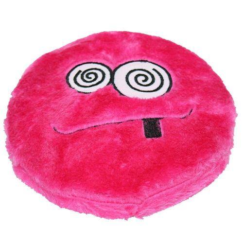 Brinquedo Chalesco Pelúcia Emoticon Crazy para Cães - Tam. Único