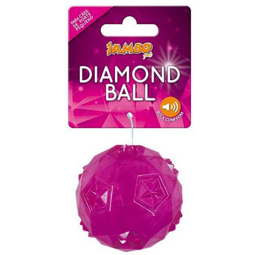 Brinquedo Jambo Bola Diamond Rosa - Tam. P