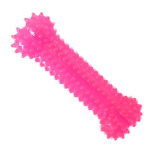 Brinquedo Odontopet Osso Dental Bone Rosa para Cães - Tam. P