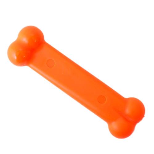 Brinquedo Odontopet Osso Bone Flexi Laranja para Cães - Tam. M
