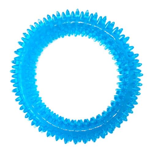 Brinquedo Odontopet Argola Dental Azul para Cães - Tam. P