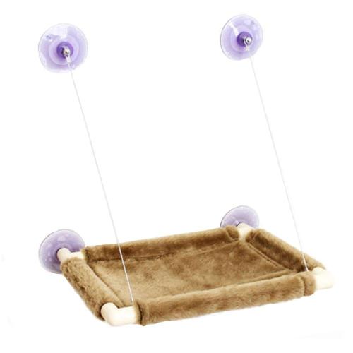 Cama Gatton Catbed Pelúcia Areia para Gatos - Tam. M