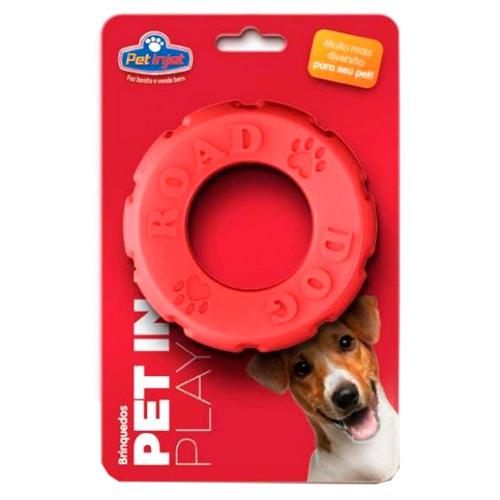 Brinquedo Pet Play Pneu Vermelho - Tam. Único