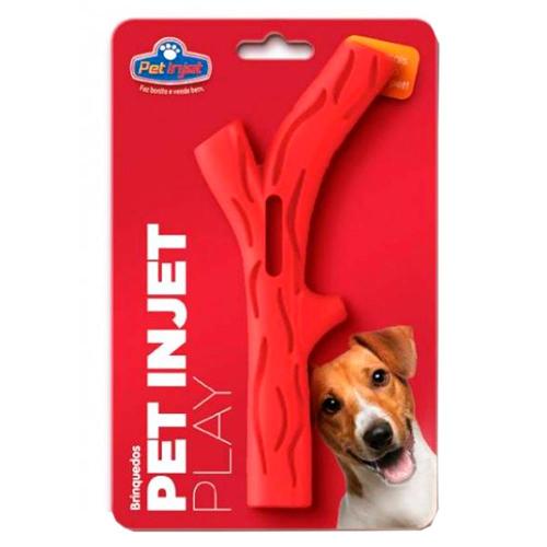 Brinquedo Pet Play Graveto Vermelho - Tam. Único