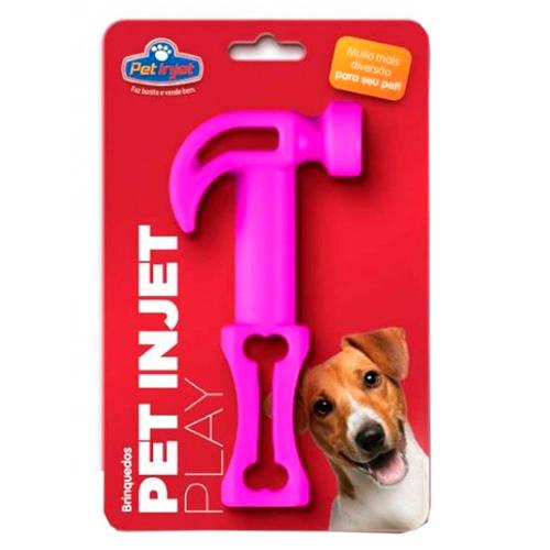 Brinquedo Pet Play Martelo Rosa - Tam. Único