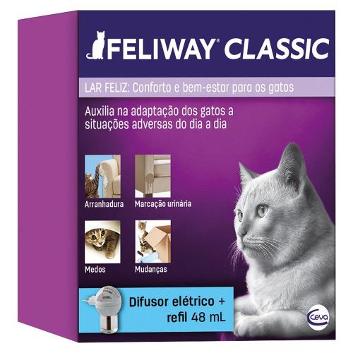 Feliway Classic Ceva - Difusor + Refil 48 mL