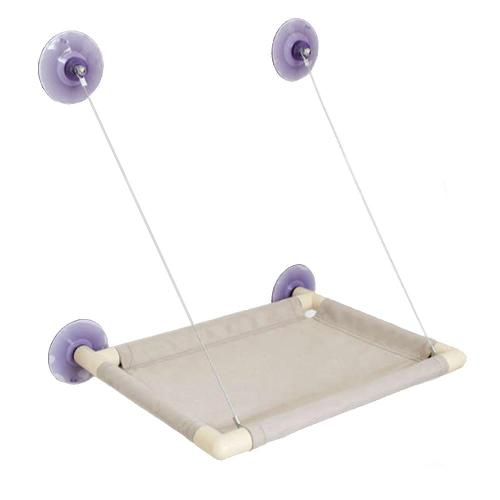 Cama Gatton Catbed Suede Marfim para Gatos - King