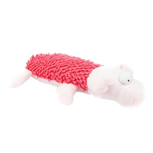 Brinquedo Pelúcia Porquinho Felpudo para Cães - Tam. Único