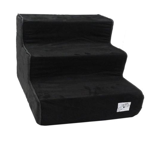 Escada Fabrica Pet Suede - Preto com Cinza