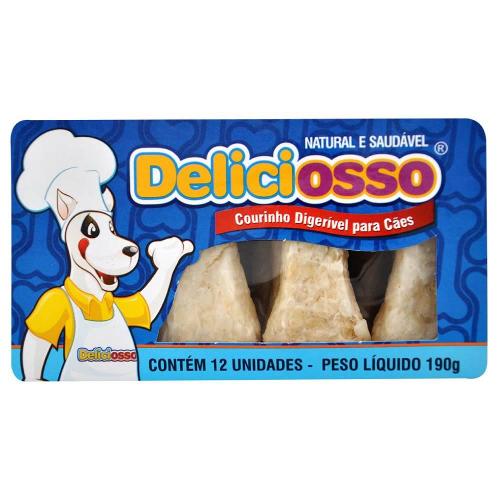 Ossinho XisDog Deliciosso Flat Bone - 12 Unidades